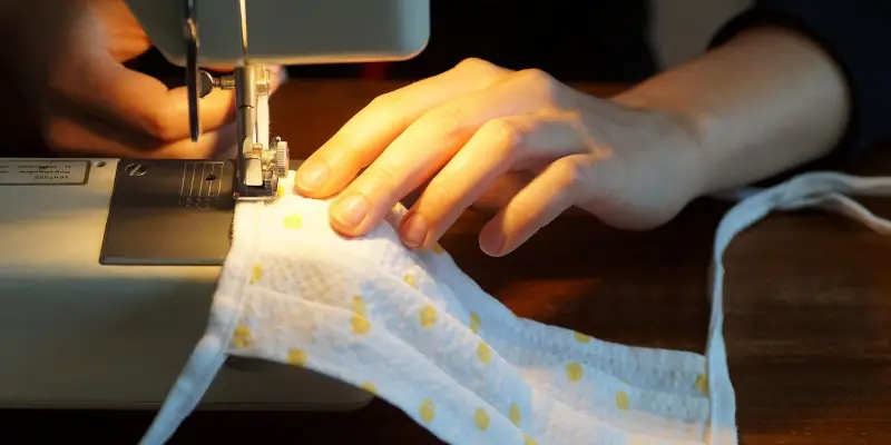 Finishing Sewing Winter Masks and Talking About the Progress of the Next Bag